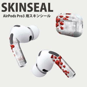 Air Pods Pro3 ��p �f�U�C���X�L���V�[�� �G�A�|�b�h AirPods Pro ��3���� �Ή� 2������ �C���z�� �J�o�[ �f�R���[�V���� �A�N�Z�T���[ �f�R�V�[�� ���i���Ĕ������V�[�g 005127 �n�[�g�@�o�����^�C