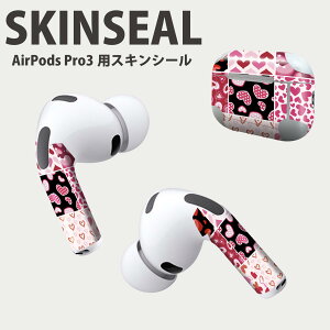 Air Pods Pro3 ��p �f�U�C���X�L���V�[�� �G�A�|�b�h AirPods Pro ��3���� �Ή� 2������ �C���z�� �J�o�[ �f�R���[�V���� �A�N�Z�T���[ �f�R�V�[�� ���i���Ĕ������V�[�g 005240 �n�[�g�@�͗l�@�ԁ@