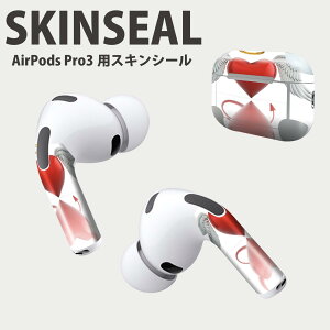 Air Pods Pro3 ��p �f�U�C���X�L���V�[�� �G�A�|�b�h AirPods Pro ��3���� �Ή� 2������ �C���z�� �J�o�[ �f�R���[�V���� �A�N�Z�T���[ �f�R�V�[�� ���i���Ĕ������V�[�g 005670 �n�[�g�@�V�g�@����