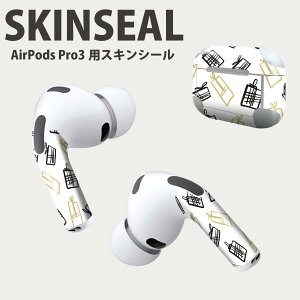 Air Pods Pro3 ��p �f�U�C���X�L���V�[�� �G�A�|�b�h AirPods Pro ��3���� �Ή� 2������ �C���z�� �J�o�[ �f�R���[�V���� �A�N�Z�T���[ �f�R�V�[�� ���i���Ĕ������V�[�g 050176
