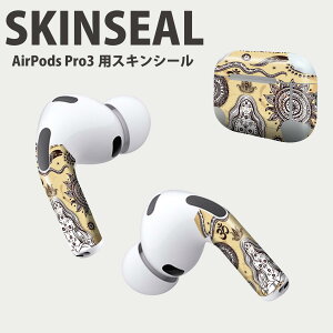 Air Pods Pro3 ��p �f�U�C���X�L���V�[�� �G�A�|�b�h AirPods Pro ��3���� �Ή� 2������ �C���z�� �J�o�[ �f�R���[�V���� �A�N�Z�T���[ �f�R�V�[�� ���i���Ĕ������V�[�g 006118 ���l�@�A�W�A���@�C