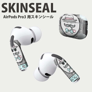 Air Pods Pro3 ��p �f�U�C���X�L���V�[�� �G�A�|�b�h AirPods Pro ��3���� �Ή� 2������ �C���z�� �J�o�[ �f�R���[�V���� �A�N�Z�T���[ �f�R�V�[�� ���i���Ĕ������V�[�g 006869 �T���O���X�@���B��