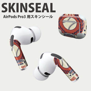 Air Pods Pro3 ��p �f�U�C���X�L���V�[�� �G�A�|�b�h AirPods Pro ��3���� �Ή� 2������ �C���z�� �J�o�[ �f�R���[�V���� �A�N�Z�T���[ �f�R�V�[�� ���i���Ĕ������V�[�g 012257 �싅�@�{�[���@�p��