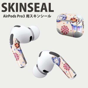 Air Pods Pro3 ��p �f�U�C���X�L���V�[�� �G�A�|�b�h AirPods Pro ��3���� �Ή� 2������ �C���z�� �J�o�[ �f�R���[�V���� �A�N�Z�T���[ �f�R�V�[�� ���i���Ĕ������V�[�g 013459 �P�[�L�@�f�U�[�g�@