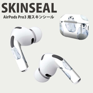 Air Pods Pro3 専用 デザインスキンシール エアポッド AirPods Pro 第3世代 対応 2枚入り イヤホン カバー デコレーション アクセサリー デコシール 高品質再剥離性シート 014775 ペンギン かわいい