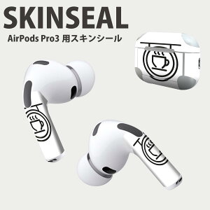 Air Pods Pro3 ��p �f�U�C���X�L���V�[�� �G�A�|�b�h AirPods Pro ��3���� �Ή� 2������ �C���z�� �J�o�[ �f�R���[�V���� �A�N�Z�T���[ �f�R�V�[�� ���i���Ĕ������V�[�g 016410 �R�[�q�[�@�Ŕ�