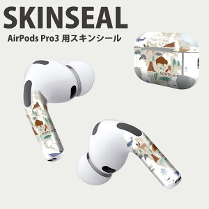 Air Pods Pro3 ��p �f�U�C���X�L���V�[�� �G�A�|�b�h AirPods Pro ��3���� �Ή� 2������ �C���z�� �J�o�[ �f�R���[�V���� �A�N�Z�T���[ �f�R�V�[�� ���i���Ĕ������V�[�g 019962 north america map ���� �n