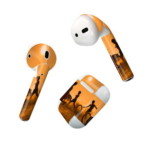 Air Pods ��p �f�U�C���X�L���V�[�� airpods �G�A�|�b�h apple �A�b�v�� AirPods ��ꐢ��i2016�jairpods2 ��񐢑�i2019�j�Ή� �C���z�� �J�o�[ �f�R���[�V���� �A�N�Z�T���[ �f�R�V�[�� 023112 �l���@