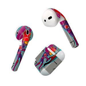Air Pods ��p �f�U�C���X�L���V�[�� airpods �G�A�|�b�h apple �A�b�v�� AirPods ��ꐢ��i2016�jairpods2 ��񐢑�i2019�j�Ή� �C���z�� �J�o�[ �f�R���[�V���� �A�N�Z�T���[ �f�R�V�[�� 007113 �C���X