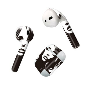 Air Pods 専用 デザインスキンシール airpods エアポッド apple アップル AirPods 第一世代(2016)airpods2 第二世代(2019)対応 イヤホン カバー デコレーション アクセサリー デコシール 011498 おしゃ