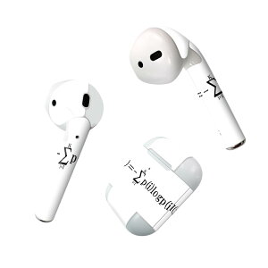 Air Pods 専用 デザインスキンシール airpods エアポッド apple アップル AirPods 第一世代(2016)airpods2 第二世代(2019)対応 イヤホン カバー デコレーション アクセサリー デコシール 017711 方程式