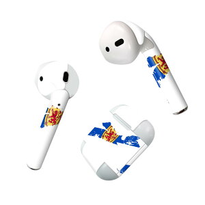 Air Pods 専用 デザインスキンシール airpods エアポッド apple アップル AirPods 第一世代(2016)airpods2 第二世代(2019)対応 イヤホン カバー デコレーション アクセサリー デコシール 018911 国旗 nova
