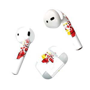 Air Pods ��p �f�U�C���X�L���V�[�� airpods �G�A�|�b�h apple �A�b�v�� AirPods ��ꐢ��i2016�jairpods2 ��񐢑�i2019�j�Ή� �C���z�� �J�o�[ �f�R���[�V���� �A�N�Z�T���[ �f�R�V�[�� 018912 ���� nuna