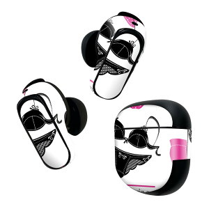 Bose QuietComfort Earbuds II �p �X�L���V�[�� �{�[�Y �C���o�b�Y2 �p�@�X�e�b�J�[�@�{��3�Z�b�g �P�[�X1�Z�b�g �ی� �t�B���� �f�R �����@���̎q�@�����W�F���[ 000279