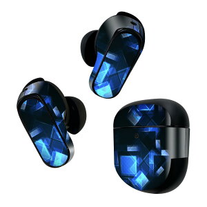 Bose QuietComfort Earbuds II �p �X�L���V�[�� �{�[�Y �C���o�b�Y2 �p�@�X�e�b�J�[�@�{��3�Z�b�g �P�[�X1�Z�b�g �ی� �t�B���� �f�R �͗l�@�u���[ 000899