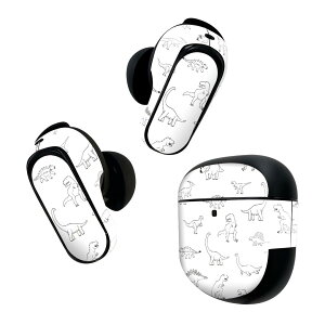 Bose QuietComfort Earbuds II �p �X�L���V�[�� �{�[�Y �C���o�b�Y2 �p�@�X�e�b�J�[�@�{��3�Z�b�g �P�[�X1�Z�b�g �ی� �t�B���� �f�R �}�X�N�f�U�C�� ���� �_�C�i�\�[ Dinosaurs 020762