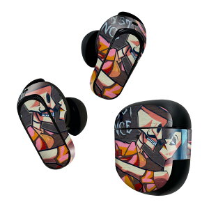 Bose QuietComfort Earbuds II �p �X�L���V�[�� �{�[�Y �C���o�b�Y2 �p�@�X�e�b�J�[�@�{��3�Z�b�g �P�[�X1�Z�b�g �ی� �t�B���� �f�R �A�[�g�@�y�C���g�@������ 025743