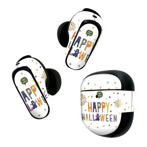 Bose QuietComfort Earbuds II �p �X�L���V�[�� �{�[�Y �C���o�b�Y2 �p�@�X�e�b�J�[�@�{��3�Z�b�g �P�[�X1�Z�b�g �ی� �t�B���� �f�R �n���E�B�� �J���t���@�ԉ΁@Halloween 026132