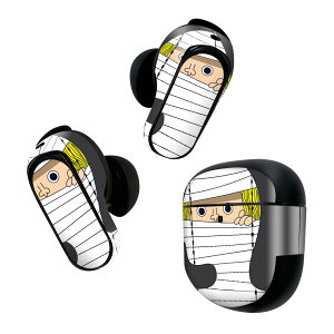 Bose QuietComfort Earbuds II �p �X�L���V�[�� �{�[�Y �C���o�b�Y2 �p�@�X�e�b�J�[�@�{��3�Z�b�g �P�[�X1�Z�b�g �ی� �t�B���� �f�R �n���E�B���@��с@Halloween 026226