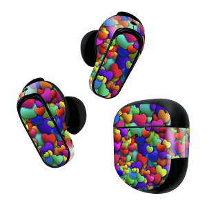 Bose QuietComfort Earbuds II �p �X�L���V�[�� �{�[�Y �C���o�b�Y2 �p�@�X�e�b�J�[�@�{��3�Z�b�g �P�[�X1�Z�b�g �ی� �t�B���� �f�R �n�[�g�@�J���t�� 004556