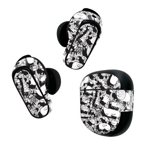 Bose QuietComfort Earbuds II �p �X�L���V�[�� �{�[�Y �C���o�b�Y2 �p�@�X�e�b�J�[�@�{��3�Z�b�g �P�[�X1�Z�b�g �ی� �t�B���� �f�R �����@�C���X�g 006799
