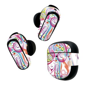 Bose QuietComfort Earbuds II �p �X�L���V�[�� �{�[�Y �C���o�b�Y2 �p�@�X�e�b�J�[�@�{��3�Z�b�g �P�[�X1�Z�b�g �ی� �t�B���� �f�R �ԁ@�@�l���@�J���t�� 007300