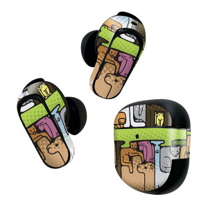 Bose QuietComfort Earbuds II �p �X�L���V�[�� �{�[�Y �C���o�b�Y2 �p�@�X�e�b�J�[�@�{��3�Z�b�g �P�[�X1�Z�b�g �ی� �t�B���� �f�R �����@�C���X�g�@���j�@�q���E 007918