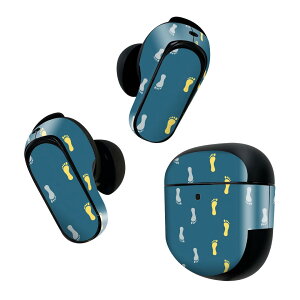 Bose QuietComfort Earbuds II �p �X�L���V�[�� �{�[�Y �C���o�b�Y2 �p�@�X�e�b�J�[�@�{��3�Z�b�g �P�[�X1�Z�b�g �ی� �t�B���� �f�R �͗l�@�@�u���[�@���F�@���� 008808