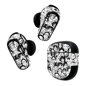 Bose QuietComfort Earbuds II �p �X�L���V�[�� �{�[�Y �C���o�b�Y2 �p�@�X�e�b�J�[�@�{��3�Z�b�g �P�[�X1�Z�b�g �ی� �t�B���� �f�R �L�����N�^�[�@���@�� 011254