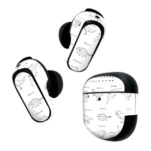 Bose QuietComfort Earbuds II �p �X�L���V�[�� �{�[�Y �C���o�b�Y2 �p�@�X�e�b�J�[�@�{��3�Z�b�g �P�[�X1�Z�b�g �ی� �t�B���� �f�R �_�C�i�\�[�@ �_�C�i�\�[�@�����@Dinosaur�@���� 017565