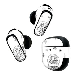 Bose QuietComfort Earbuds II �p �X�L���V�[�� �{�[�Y �C���o�b�Y2 �p�@�X�e�b�J�[�@�{��3�Z�b�g �P�[�X1�Z�b�g �ی� �t�B���� �f�R �N���X�}�X �X�m�[�h�[���@��@���� 017826