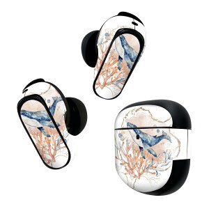 Bose QuietComfort Earbuds II �p �X�L���V�[�� �{�[�Y �C���o�b�Y2 �p�@�X�e�b�J�[�@�{��3�Z�b�g �P�[�X1�Z�b�g �ی� �t�B���� �f�R �C�̒� Underwater�@������@�C�̒� 017851