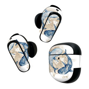 Bose QuietComfort Earbuds II �p �X�L���V�[�� �{�[�Y �C���o�b�Y2 �p�@�X�e�b�J�[�@�{��3�Z�b�g �P�[�X1�Z�b�g �ی� �t�B���� �f�R �C�̒� Underwater�@������@�C�̒� 017854