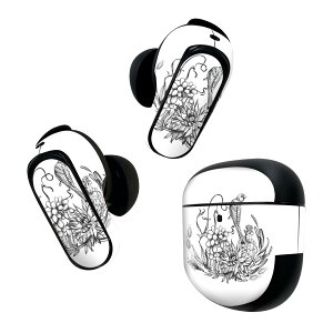 Bose QuietComfort Earbuds II �p �X�L���V�[�� �{�[�Y �C���o�b�Y2 �p�@�X�e�b�J�[�@�{��3�Z�b�g �P�[�X1�Z�b�g �ی� �t�B���� �f�R �t�H���g flower ���m�N�� �� 019565