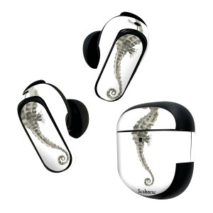 Bose QuietComfort Earbuds II �p �X�L���V�[�� �{�[�Y �C���o�b�Y2 �p�@�X�e�b�J�[�@�{��3�Z�b�g �P�[�X1�Z�b�g �ی� �t�B���� �f�R �f�U�C�� �C�̐��� Seahorse �^�c�m�I�g�V�S 019734