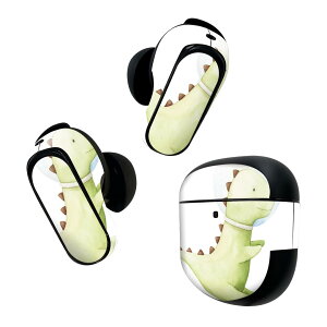 Bose QuietComfort Earbuds II �p �X�L���V�[�� �{�[�Y �C���o�b�Y2 �p�@�X�e�b�J�[�@�{��3�Z�b�g �P�[�X1�Z�b�g �ی� �t�B���� �f�R ���� �F�� ���� dinosaur 019837