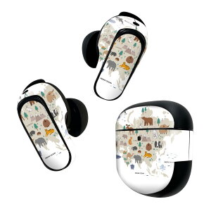 Bose QuietComfort Earbuds II �p �X�L���V�[�� �{�[�Y �C���o�b�Y2 �p�@�X�e�b�J�[�@�{��3�Z�b�g �P�[�X1�Z�b�g �ی� �t�B���� �f�R ���� eurasia map ���� �n�} 019960