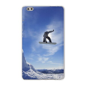 dtab compact d-02k docomo dタブ 用 タブレット ケース タブレット カバー TPU ソフトケース 001174 スポーツ スノーボード 雪 スポーツ