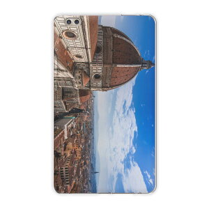 dtab compact d-02k docomo dタブ 用 タブレット ケース タブレット カバー TPU ソフトケース 009605 風景 外国 写真