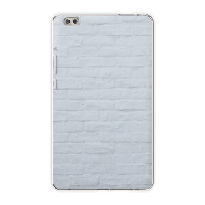 dtab compact d-02k docomo dタブ 用 タブレット ケース タブレット カバー TPU ソフトケース 009689 壁紙 白 シンプル