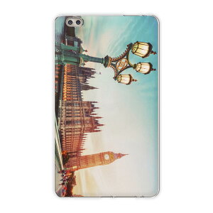 dtab compact d-02k docomo dタブ 用 タブレット ケース タブレット カバー TPU ソフトケース 009695 外国 風景 写真