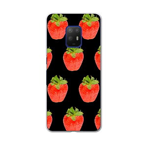 igcase arrows 5G F-51A 専用ハードケース F51A docomo ドコモ スマホカバー カバー ケース pc ハードケース 001533 ユニーク 苺 果実