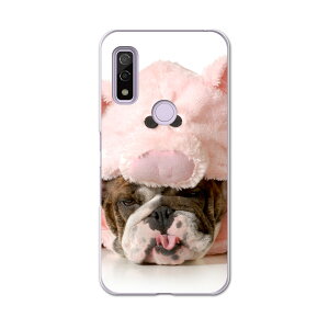 Arrows We F-51B FCG01用 ハードケース f51b igcase スマホカバー カバー ケース pc ハード 001228 アニマル 犬 ブタ 動物