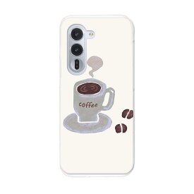 arrows Alpha F-51F 用 スマホカバー f51f ケース カバー ハードケース 014433 コーヒー　カフェ