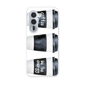 arrows Alpha F-51F 用 スマホカバー f51f ケース カバー ハードケース 015917 コーヒー　カフェ　カフェラテ