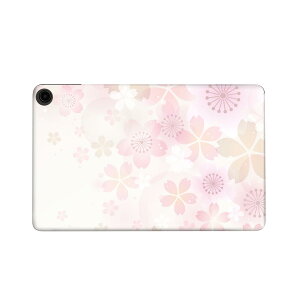 fire max 11 専用 ファイヤーマックス タブレット 専用スキンシール カバー ケース 保護 フィルム ステッカー デコ アクセサリー デザイン 000179 さくら ピンク 春