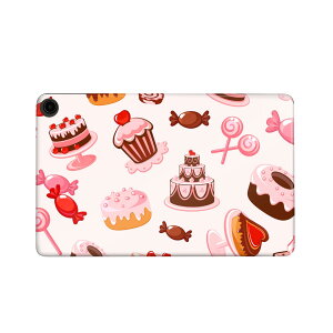 fire max 11 専用 ファイヤーマックス タブレット 専用スキンシール カバー ケース 保護 フィルム ステッカー デコ アクセサリー デザイン 000833 スイーツ ケーキ