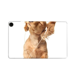 fire max 11 専用 ファイヤーマックス タブレット 専用スキンシール カバー ケース 保護 フィルム ステッカー デコ アクセサリー デザイン 001245 犬 ダックスフント 動物