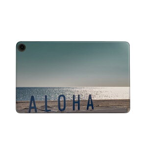 fire max 11 専用 ファイヤーマックス タブレット 専用スキンシール カバー ケース 保護 フィルム ステッカー デコ アクセサリー デザイン 022853 写真 アロハ ビーチ