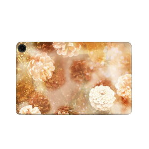 fire max 11 専用 ファイヤーマックス タブレット 専用スキンシール カバー ケース 保護 フィルム ステッカー デコ アクセサリー デザイン 022962 花 キラキラ 模様